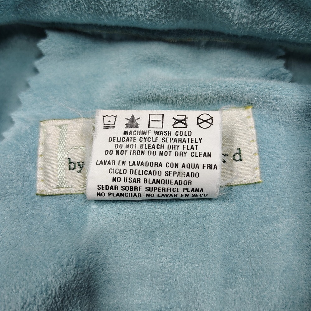 Harve Benard Blazer Jacket Womens‎ Size 10 Blue 100% Polyester Preppy Office - Picture 6 of 13